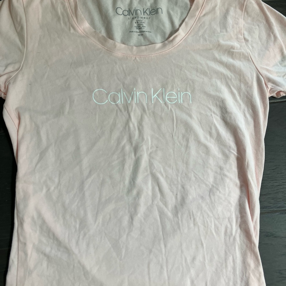 Calvin Klein small cotton pink pajamas